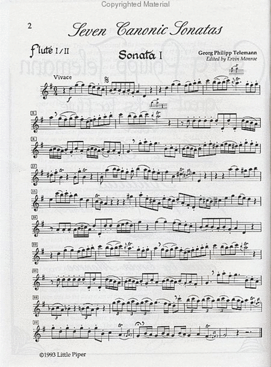 Seven Canonic Sonatas image number null
