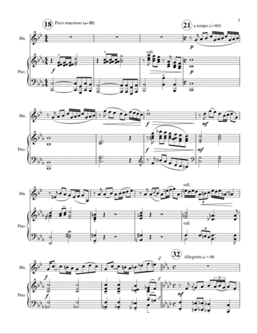 Thou Holiest of Rivers Horn scores gallery preview page 5