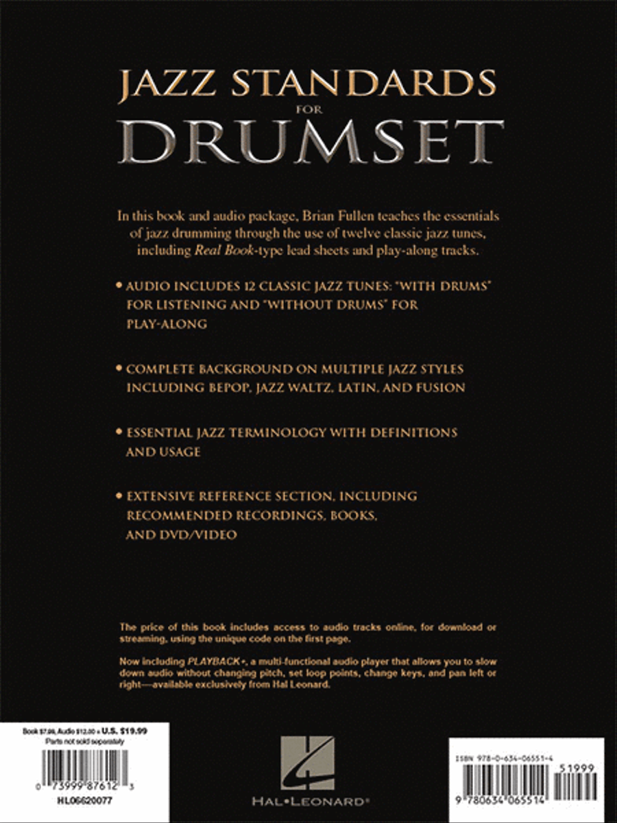 Jazz standards sale for drumset