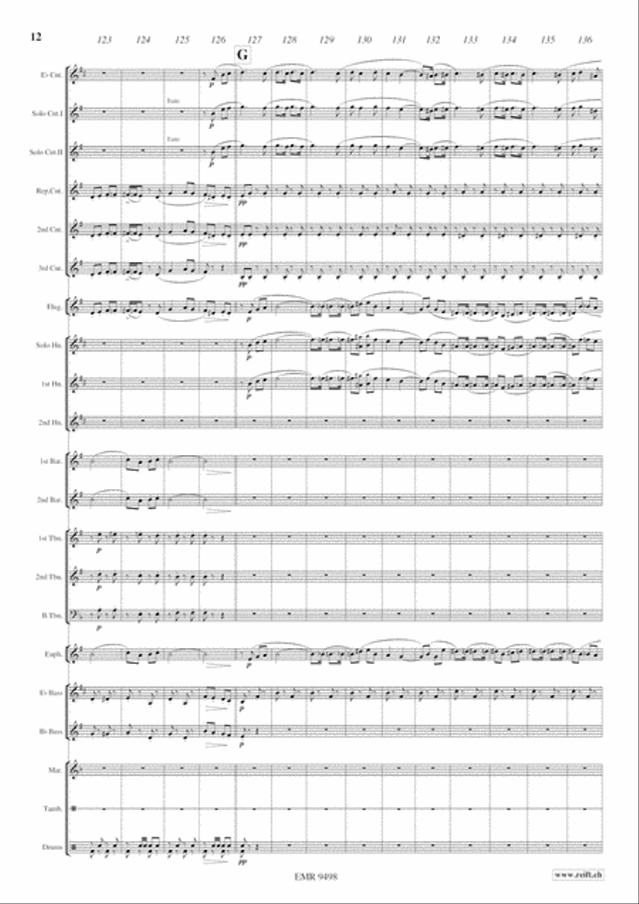 Otto e Mezzo Brass Band scores gallery preview page 13