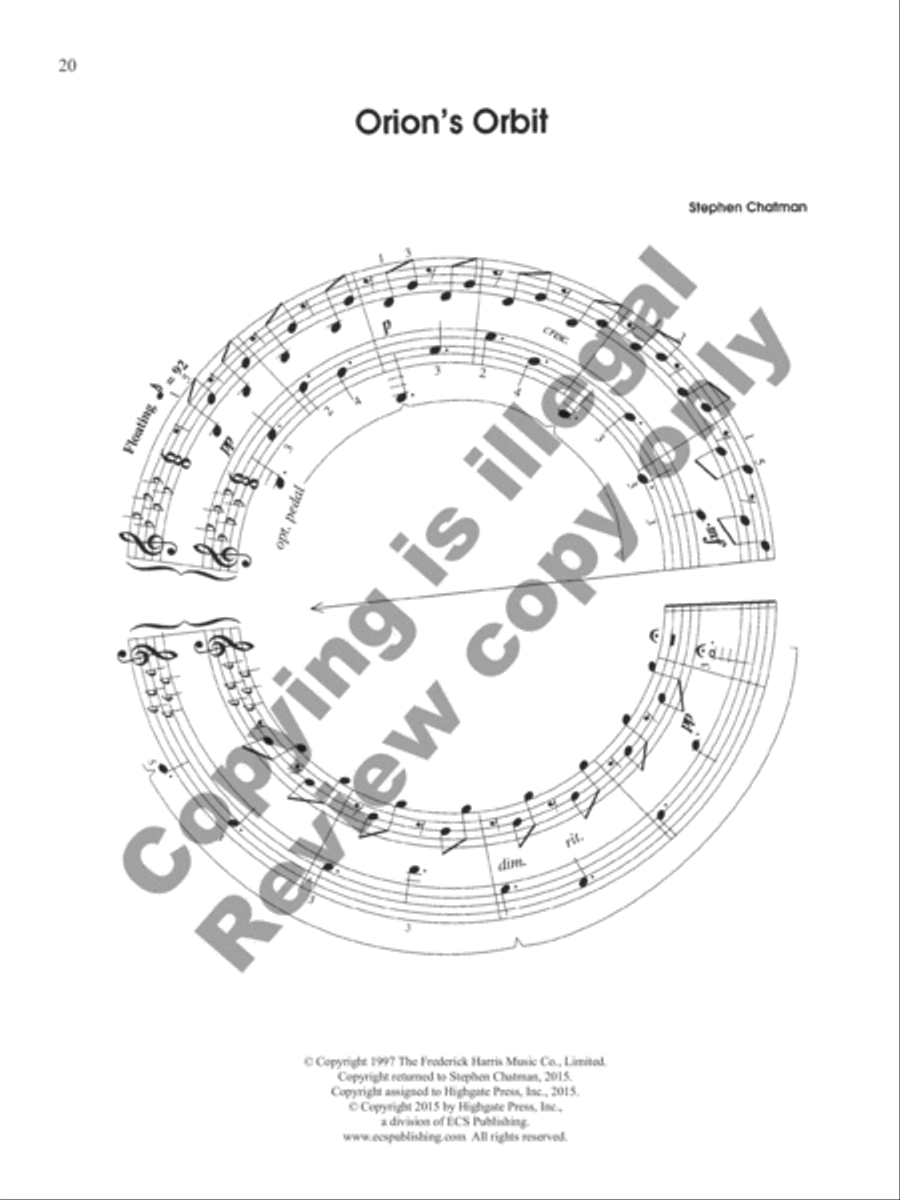Escapades: Books 1 and 2 22 Late Elementary Pieces(22 Late Elementary Pieces for Piano Solo) Piano Solo scores gallery preview page 8
