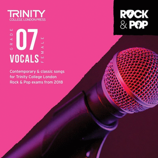 Trinity Rock & Pop Female Vocals Grade 7 CD 2018