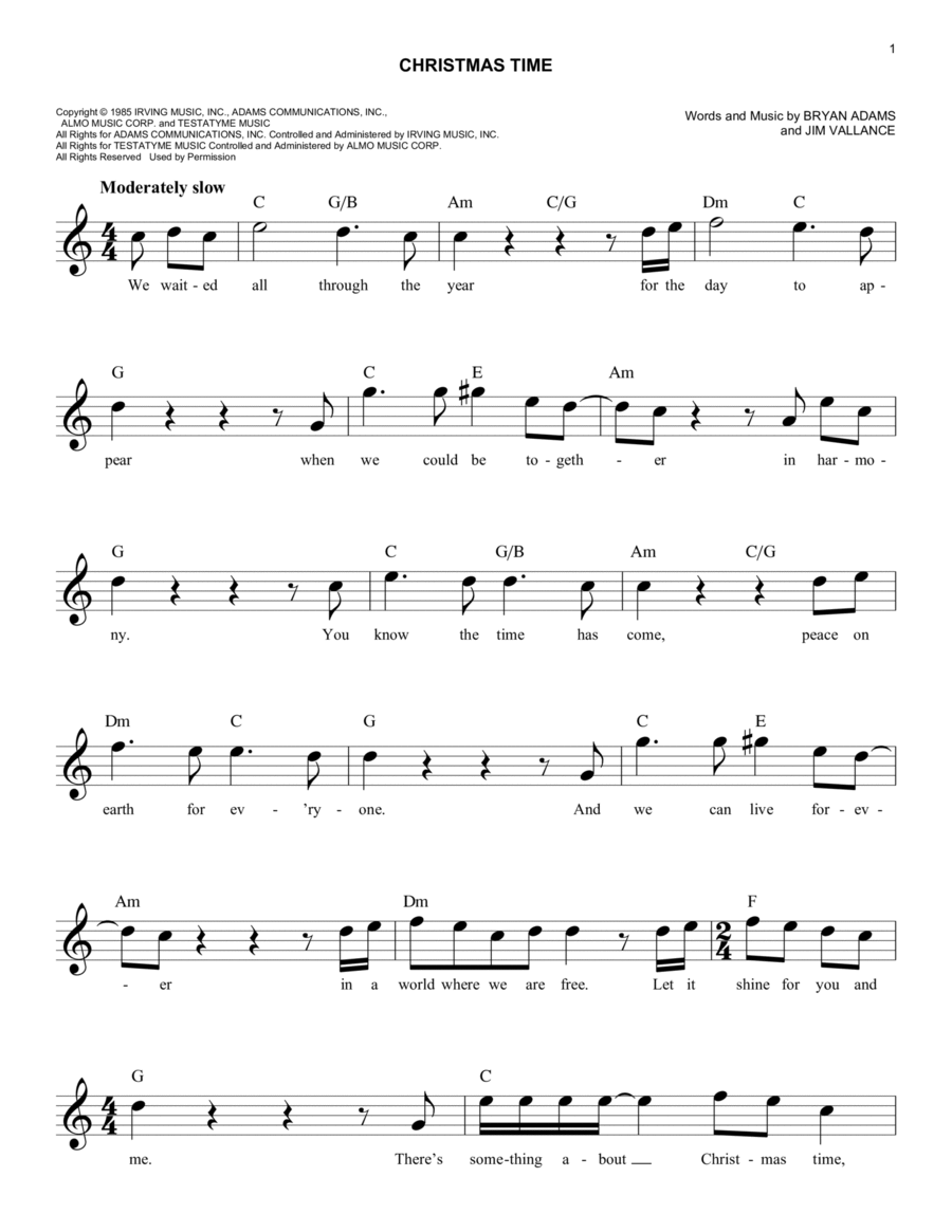 Christmas Time Piano scores gallery preview page 1