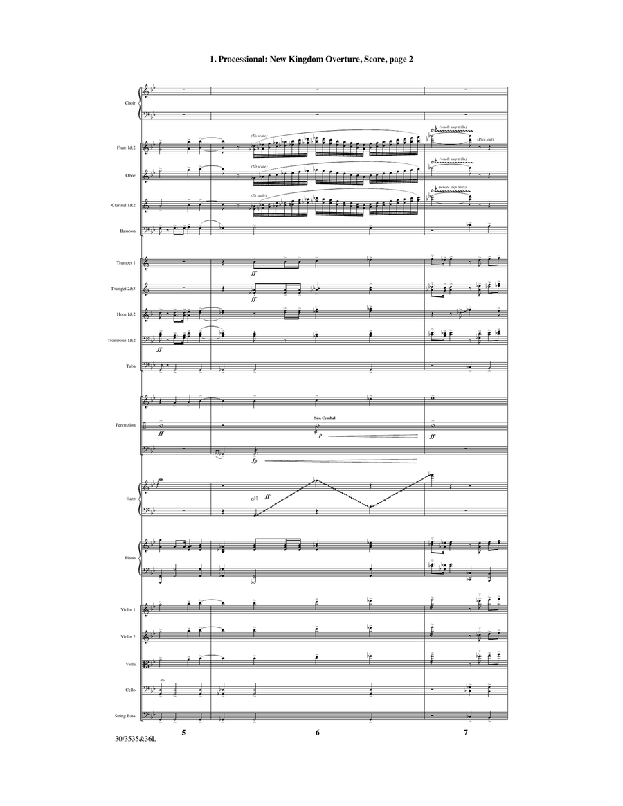 Jesus! - Full Score and Parts Choir scores gallery preview page 4