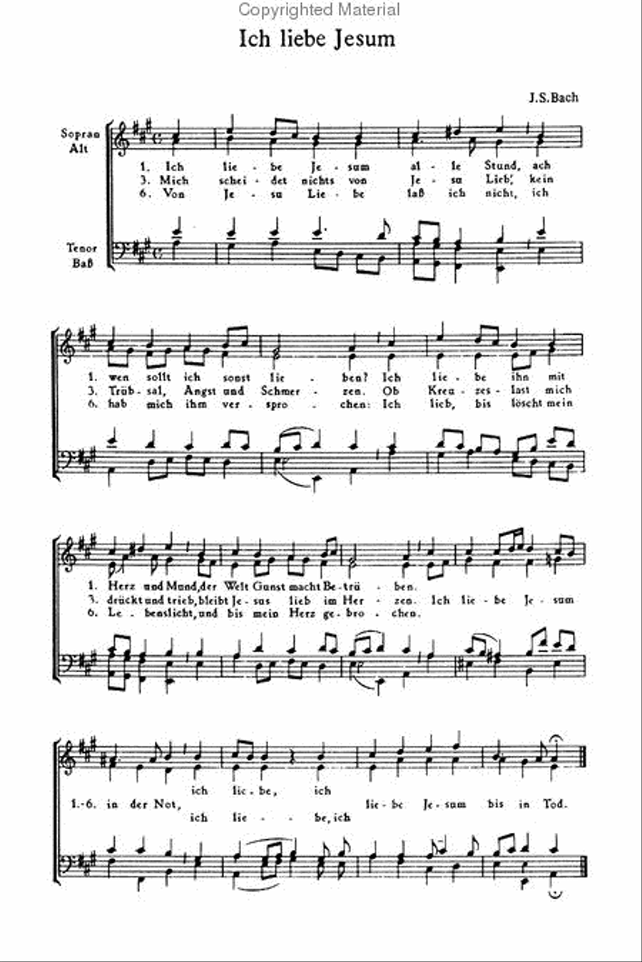 Choralsatze 2, 20 Kirchenlieder in vierstimmigen Satzen Collection / Songbook scores gallery preview page 2
