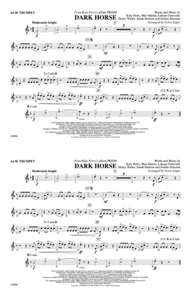 Dark Horse: 1st B-flat Trumpet