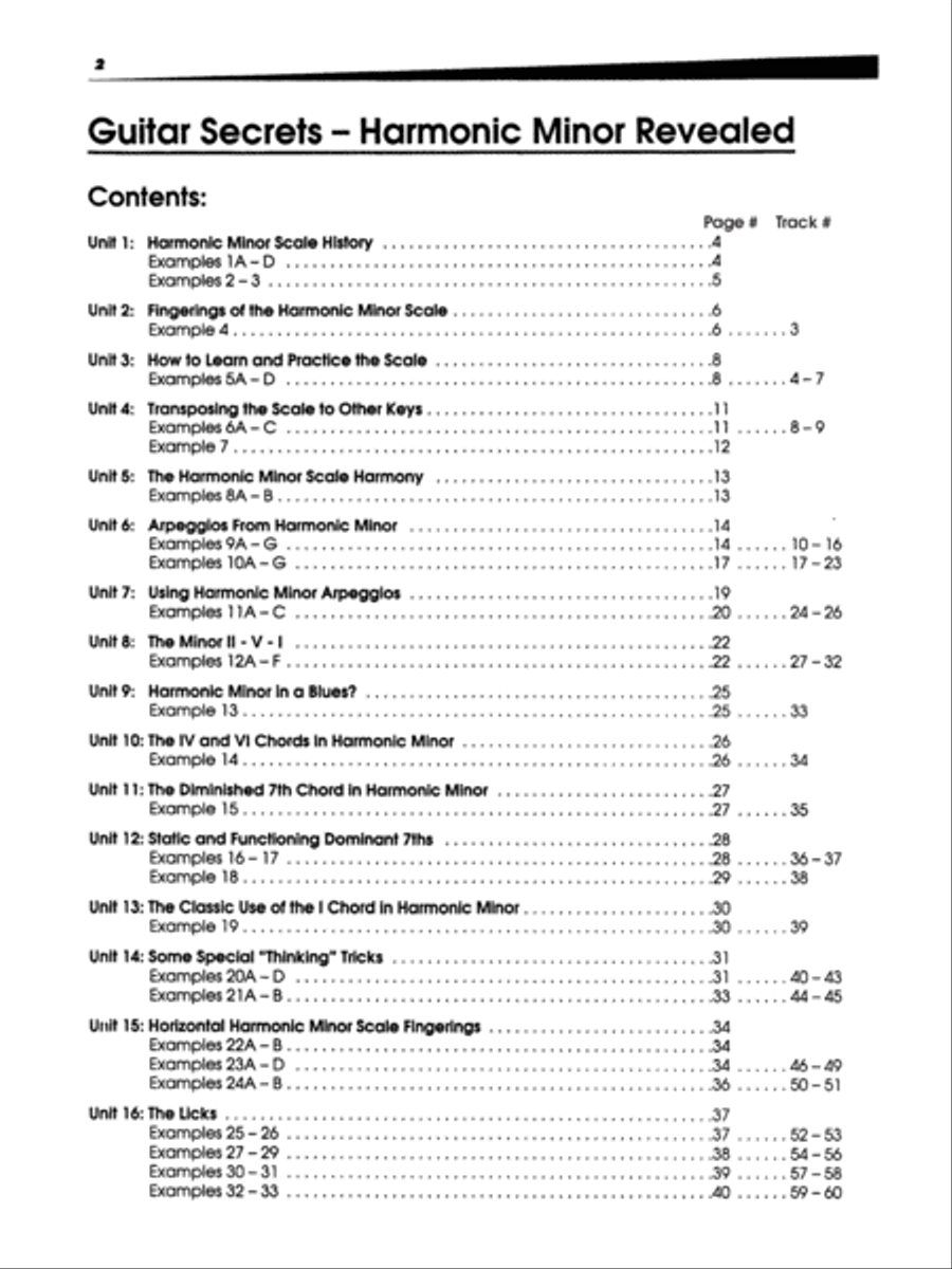 Guitar Secrets Guitar Secrets Electric Guitar scores gallery preview page 2