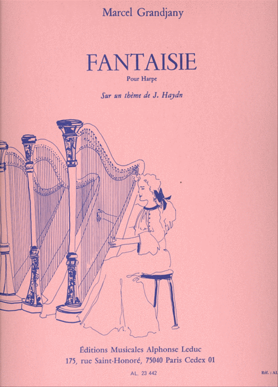 Fantasy After J. Haydn (harp) Harp scores gallery preview page 1