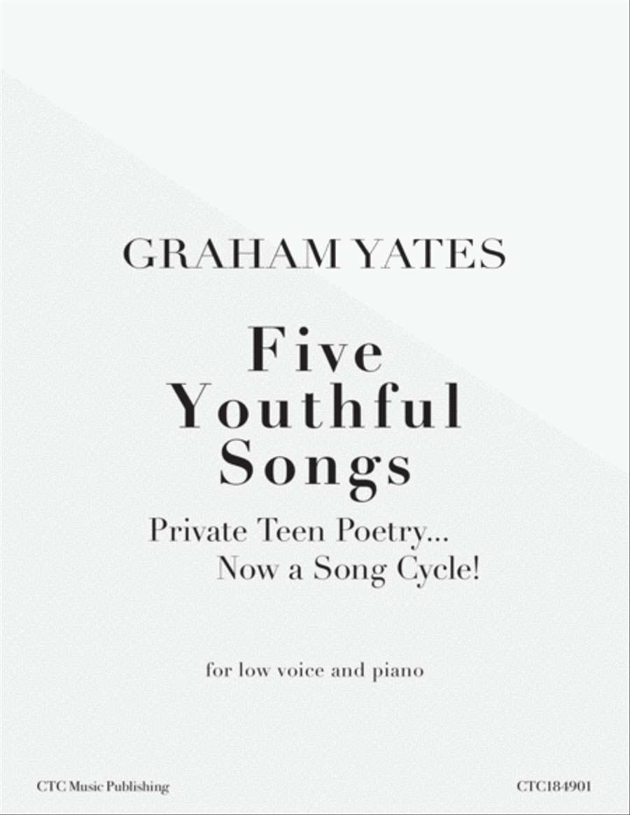 Five Youthful Songs Voice scores gallery preview page 1