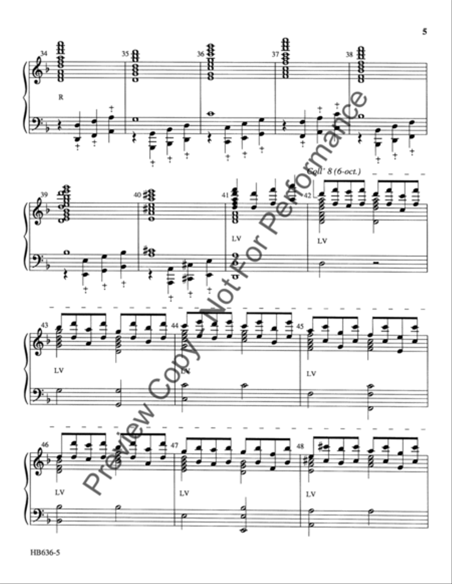 Reverberations - 5 to 7 octaves 5-Octaves scores gallery preview page 6