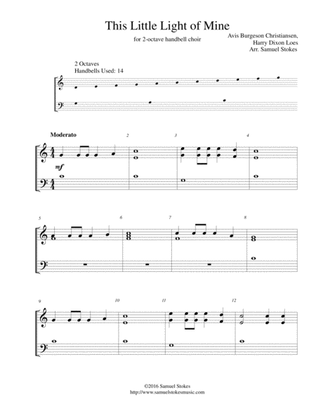 This Little Light of Mine - 2-octave handbell choir
