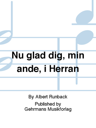 Book cover for Nu glad dig, min ande, i Herran