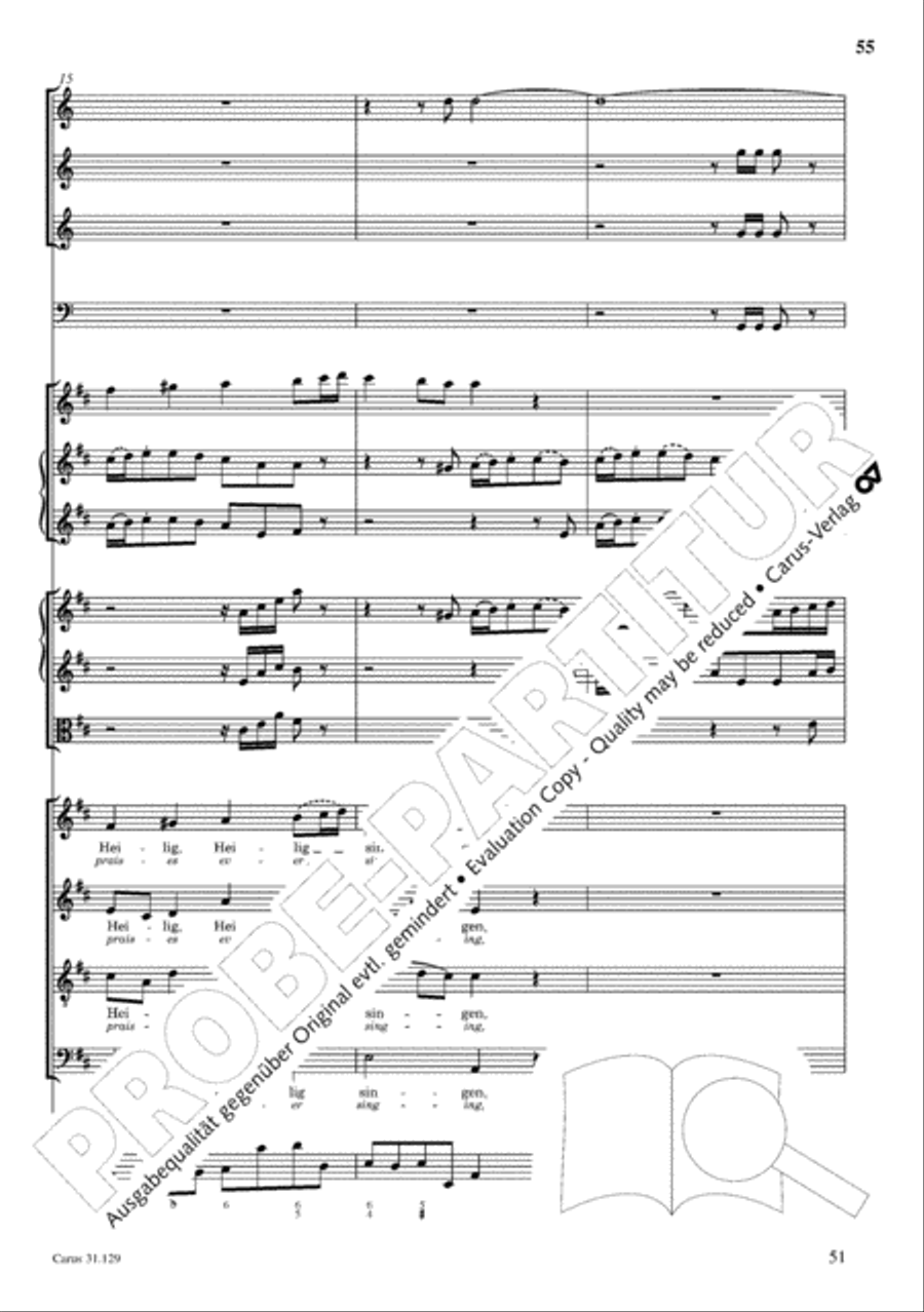 The Complete Sacred Vocal Works (Das geistliche Vokalwerk) Voice scores gallery preview page 56