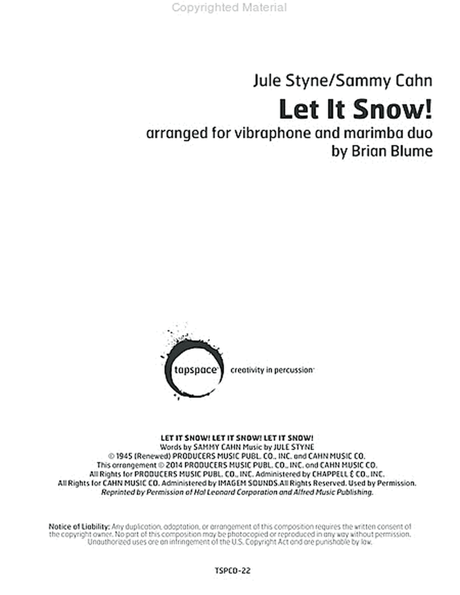 Let It Snow! image number null