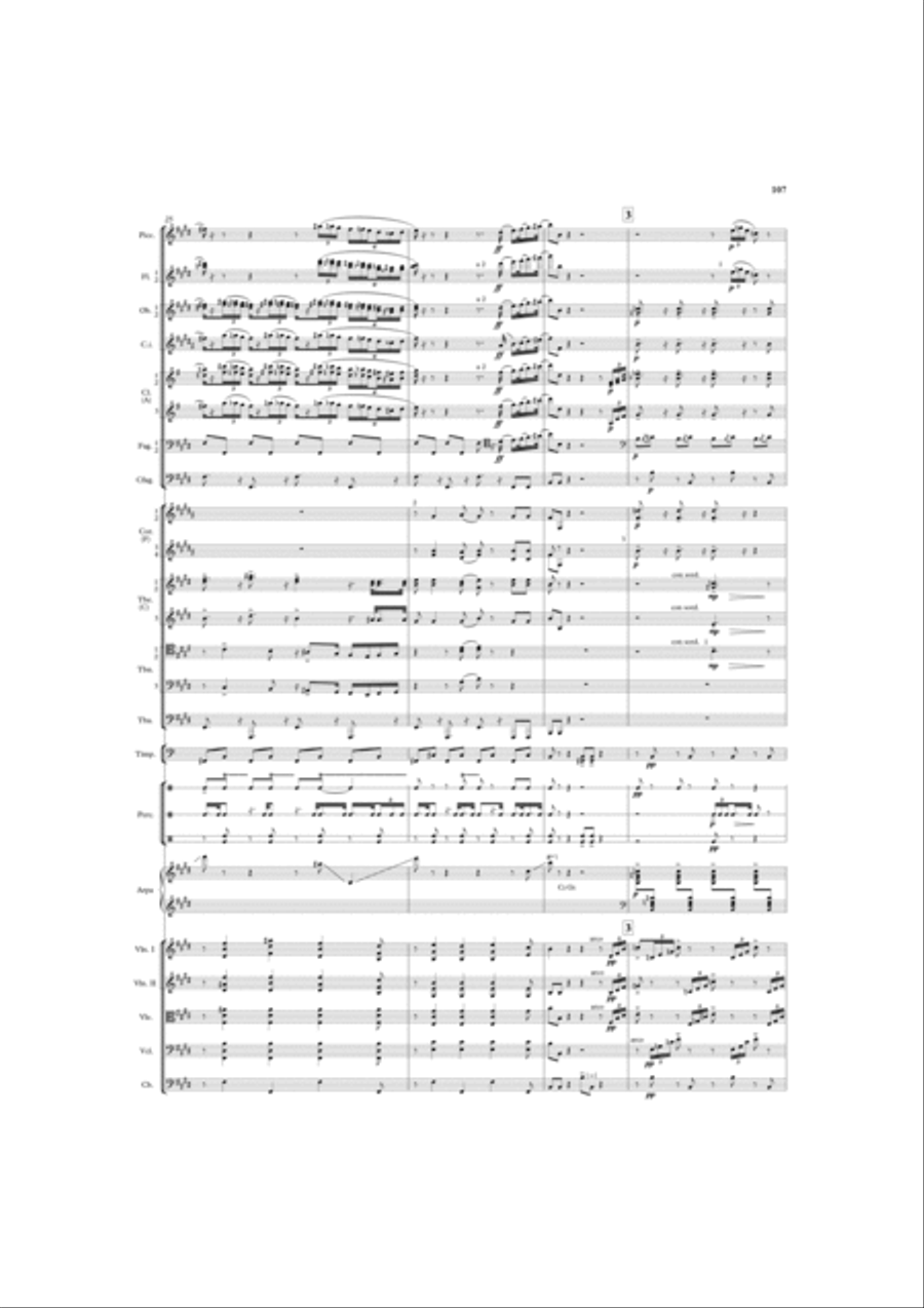 Coronation Marches: Crown Imperial & Orb and Sceptre Full Orchestra scores gallery preview page 12