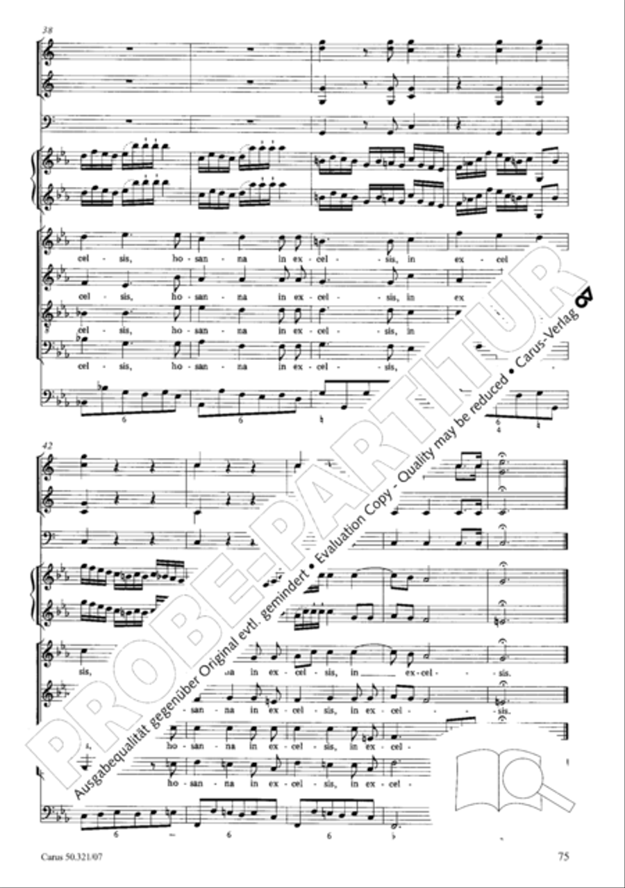 Requiem in C minor 4-Part scores gallery preview page 82