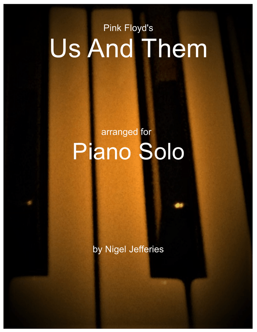 Us And Them Piano Solo scores gallery preview page 1