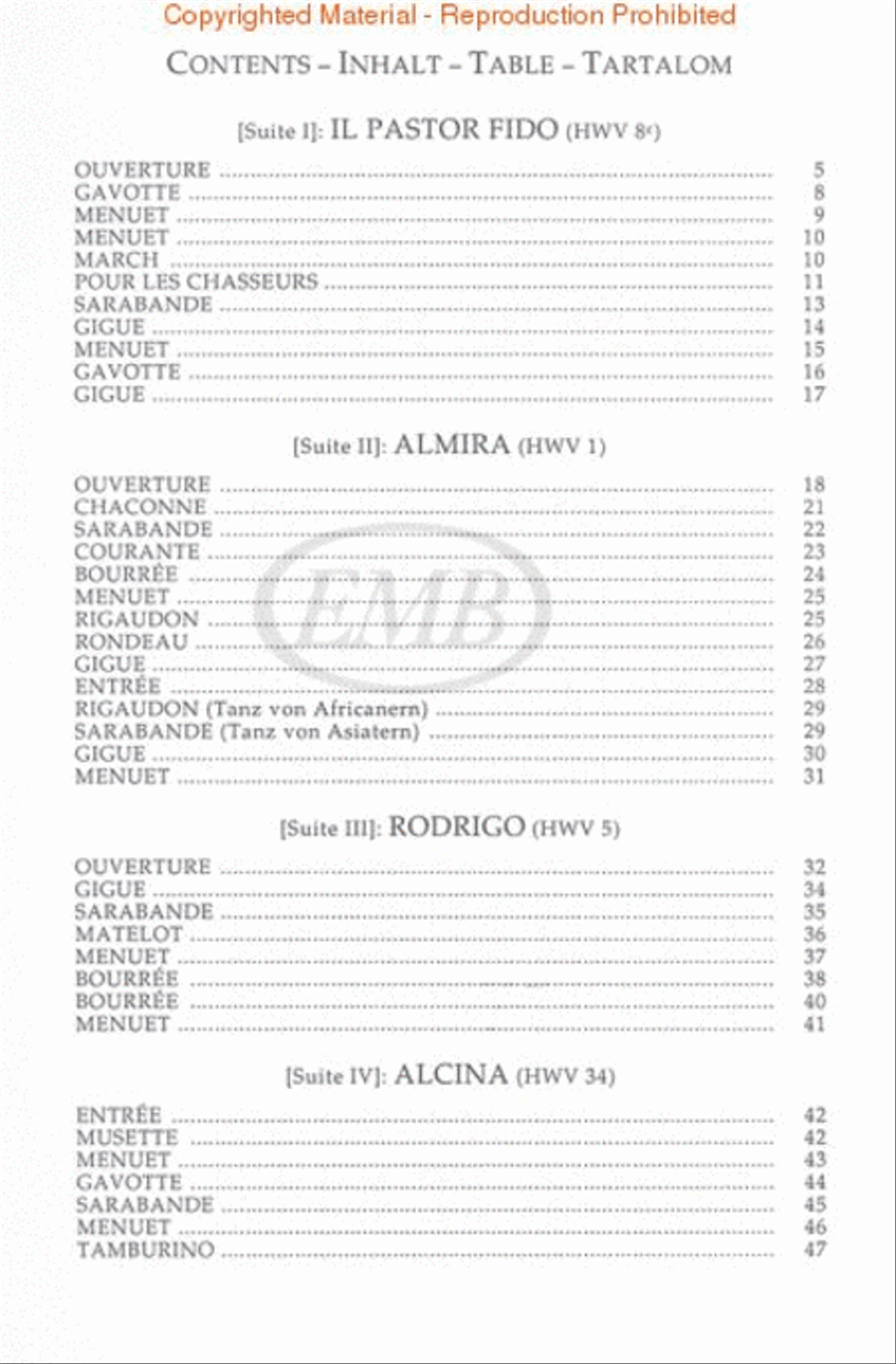 Ballet Music Recorder scores gallery preview page 2