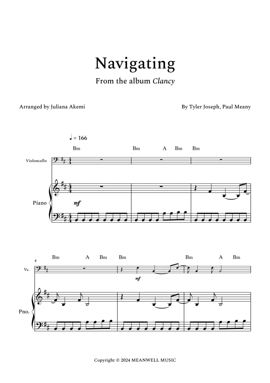 Navigating Piano scores gallery preview page 1