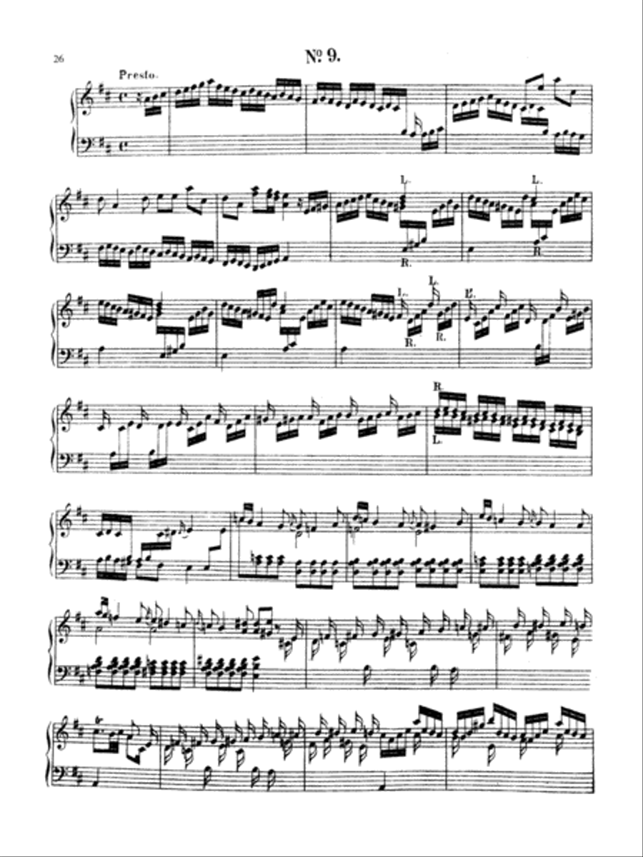 Scarlatti: Twenty Sonatas Piano Solo scores gallery preview page 1