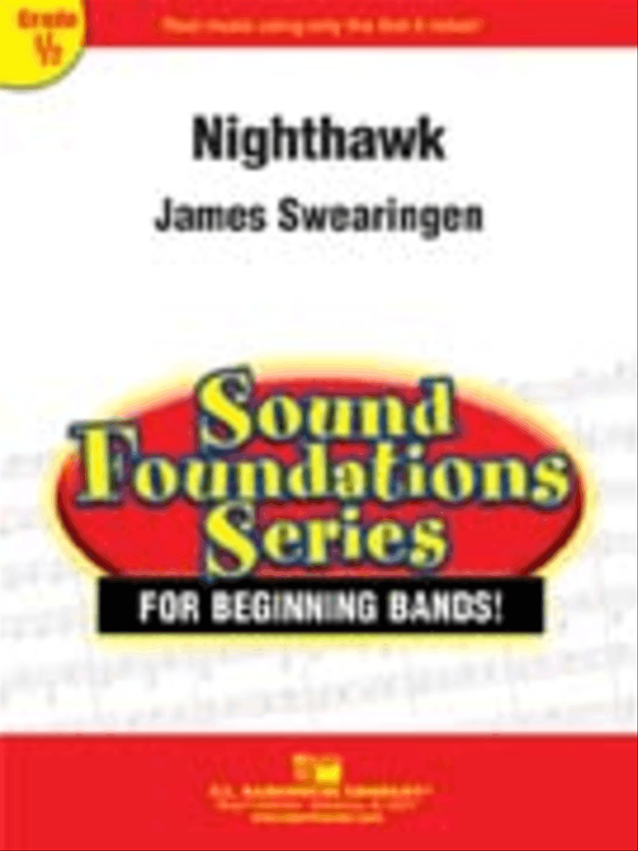 Nighthawk Concert Band scores gallery preview page 1