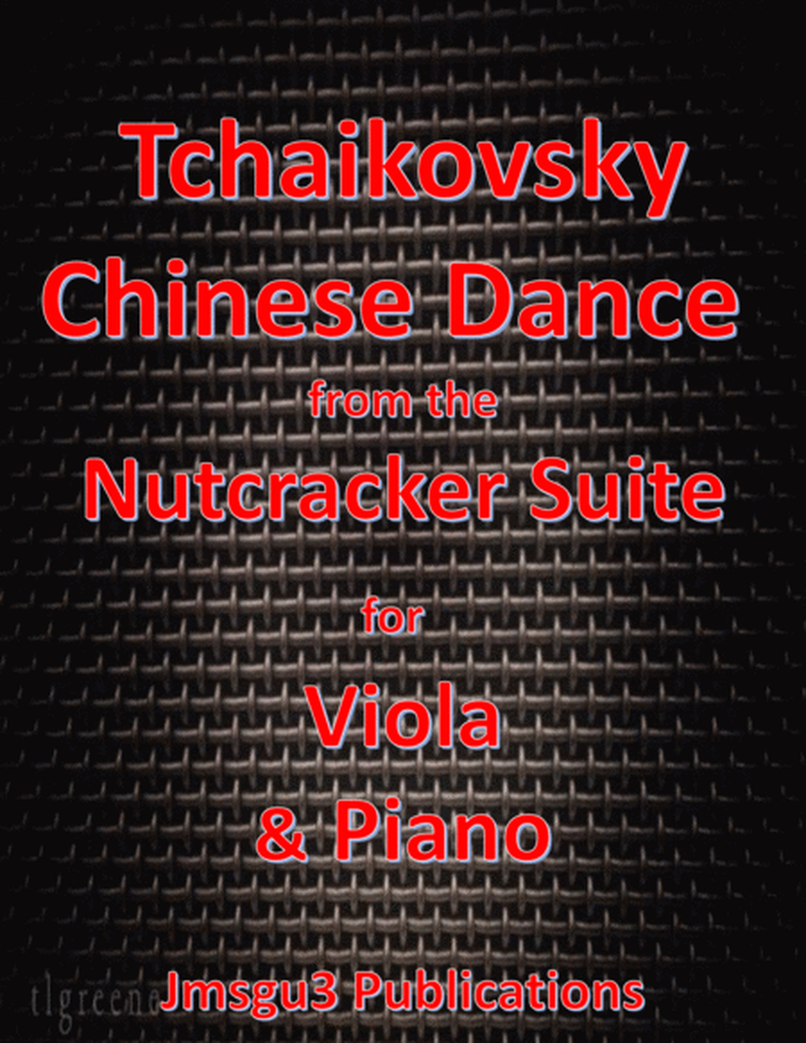 Tchaikovsky: Chinese Dance from Nutcracker Suite for Viola & Piano image number null
