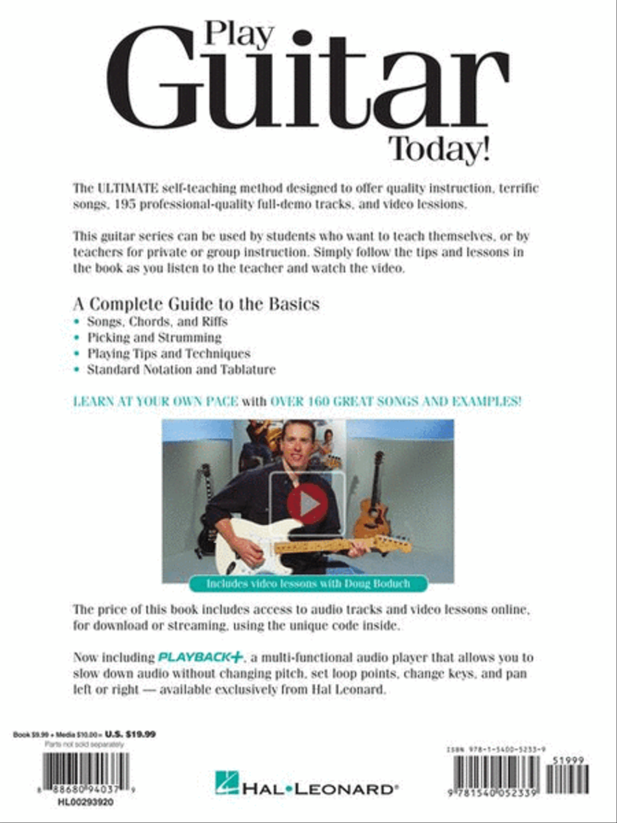 Play Guitar Today! All-in-One Beginner's Pack Guitar Tablature scores gallery preview page 8