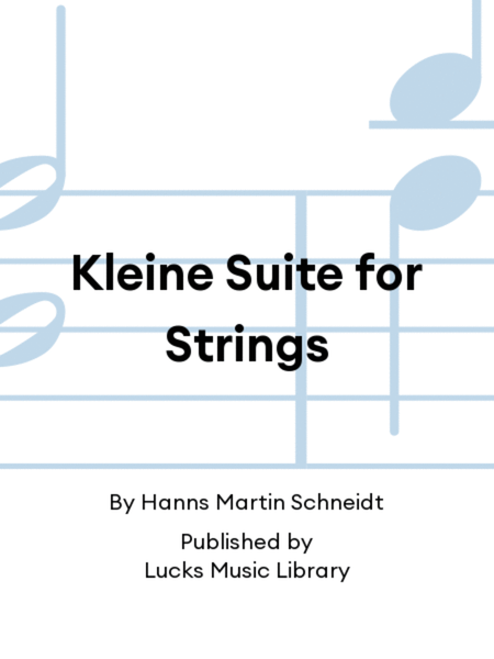 Kleine Suite for Strings