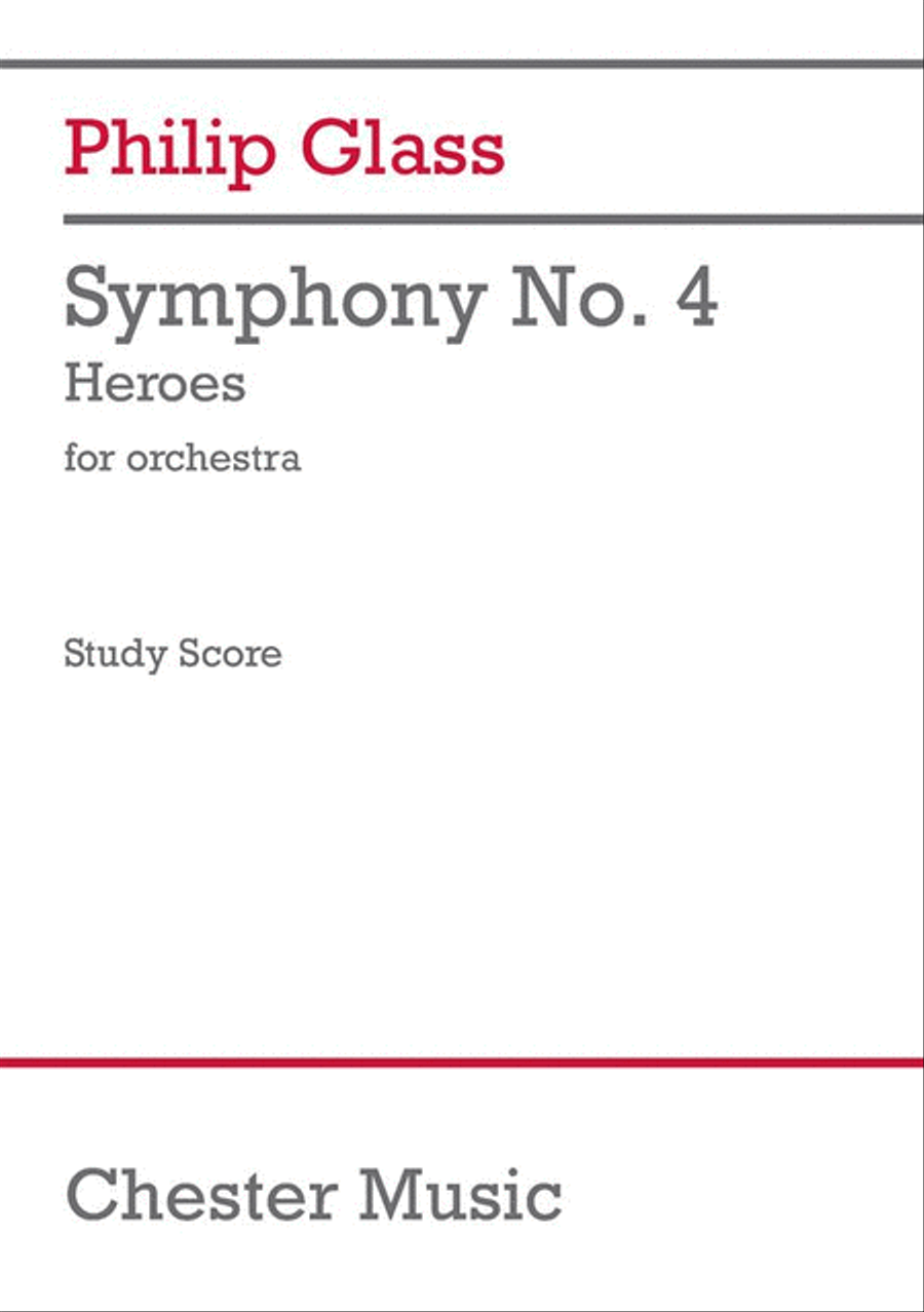Symphony No. 4 Orchestra scores gallery preview page 1