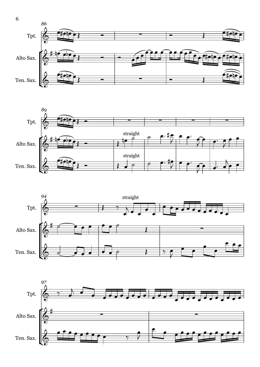 All You Need Is Love Small Ensemble scores gallery preview page 6