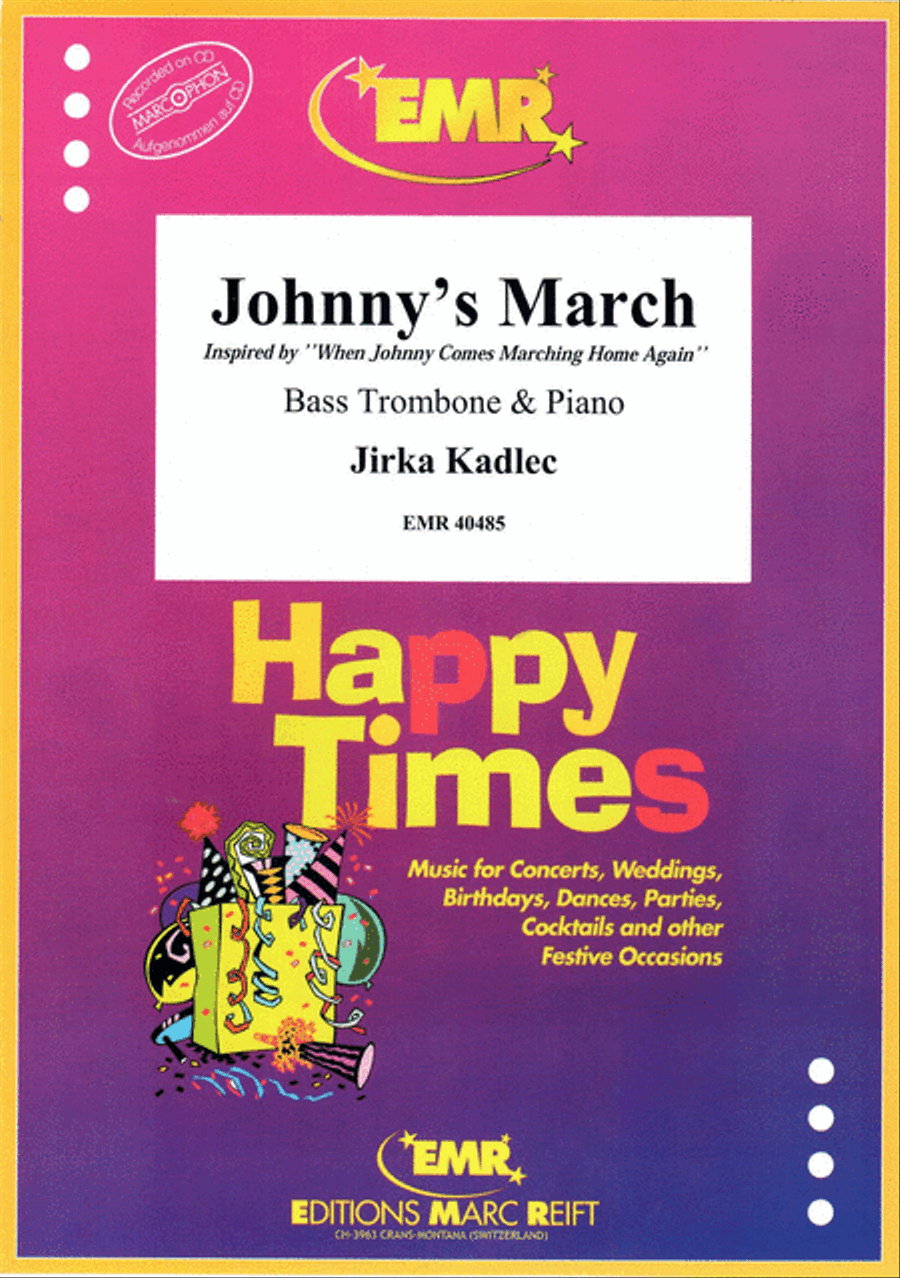Johnny's March Johnny's March Bass Trombone scores gallery preview page 1