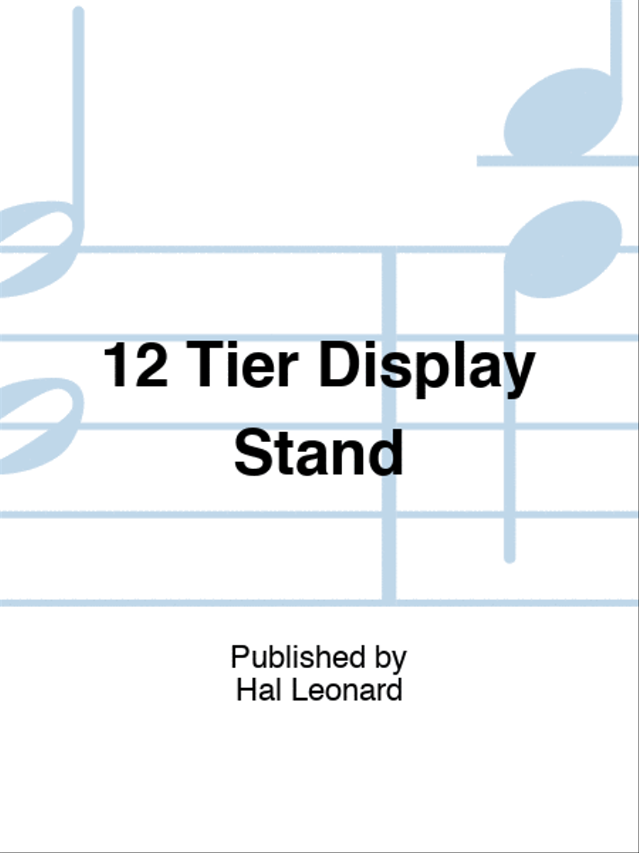 12 Tier Display Stand