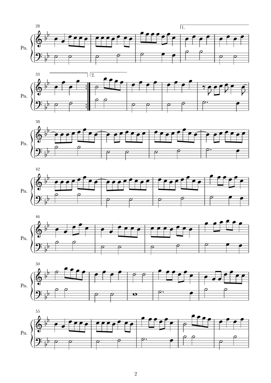 Lukas Graham - 7 Years Piano, Vocal scores gallery preview page 2