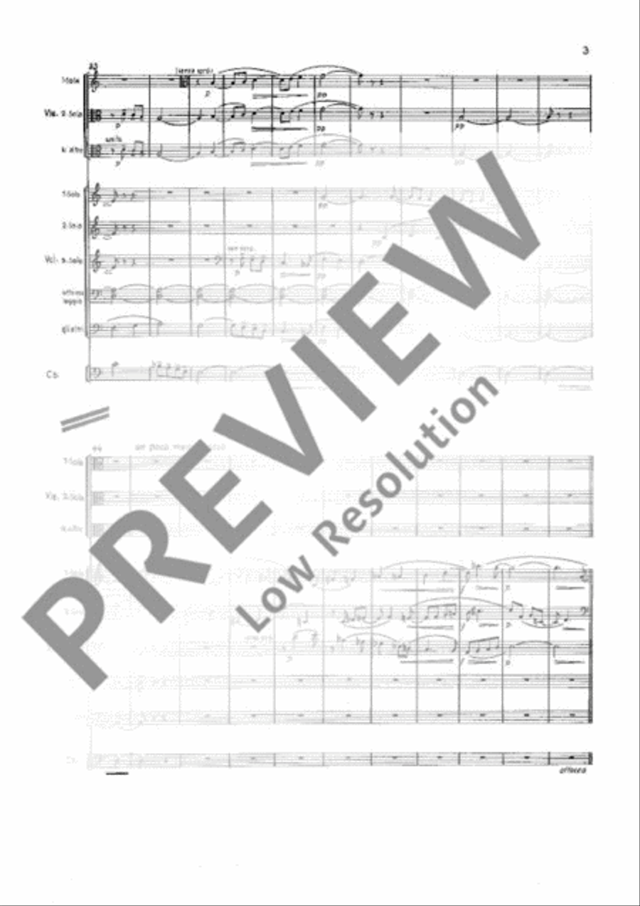 Fantasia for Strings String Orchestra scores gallery preview page 8