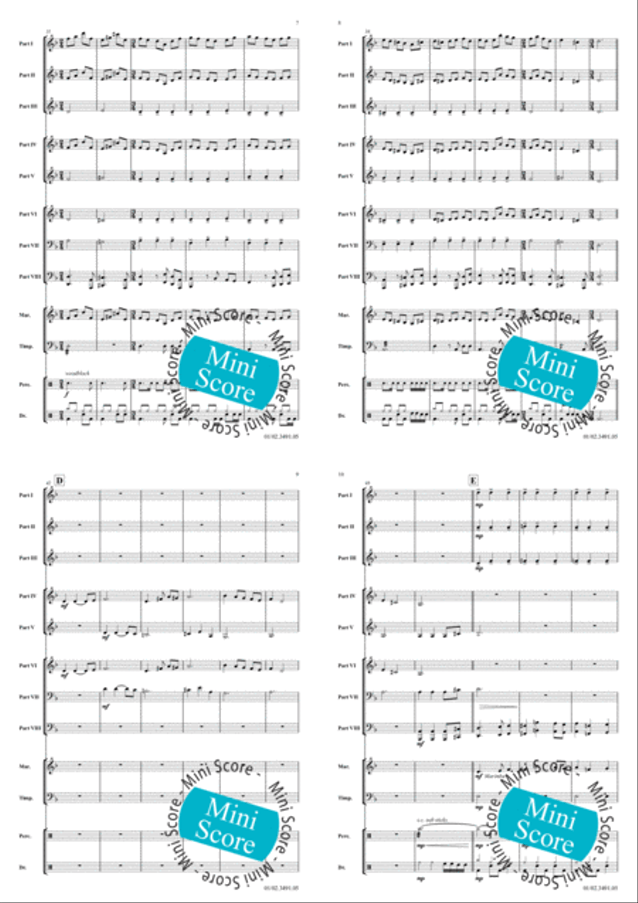 Welcome to Halloween Fanfare Band scores gallery preview page 14