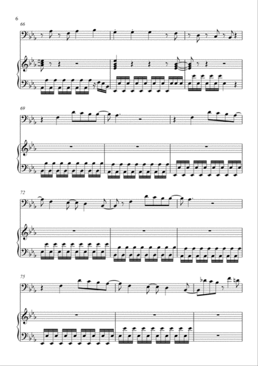 Stupid Love String Duet scores gallery preview page 6
