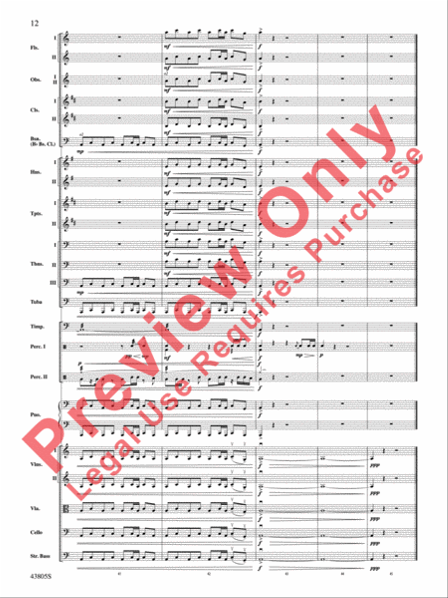 House of Cards (Theme) Full Orchestra scores gallery preview page 13
