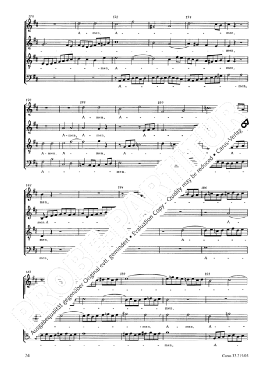 Magnificat Magnificat 4-Part scores gallery preview page 25