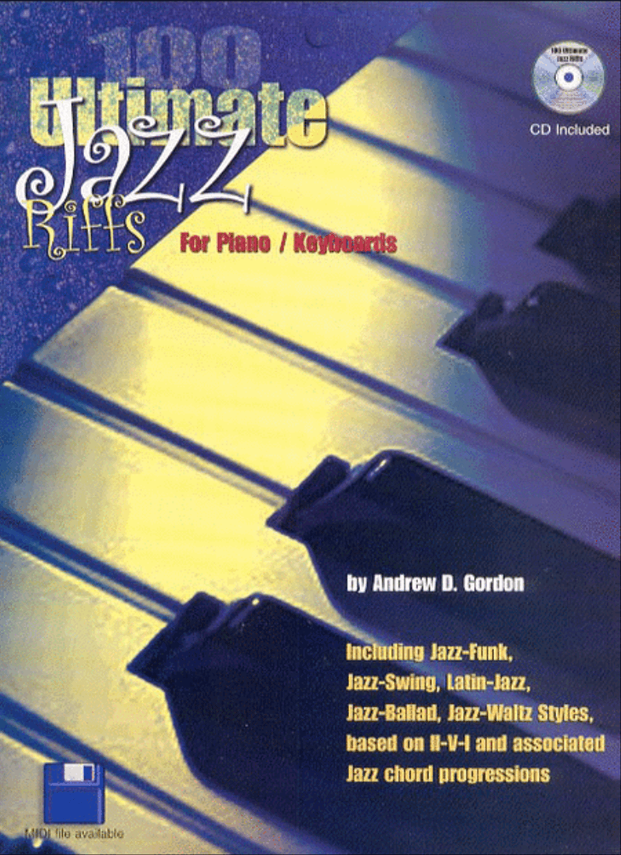 100 Ultimate Jazz Riffs for Piano/Keyboards Piano Method scores gallery preview page 1