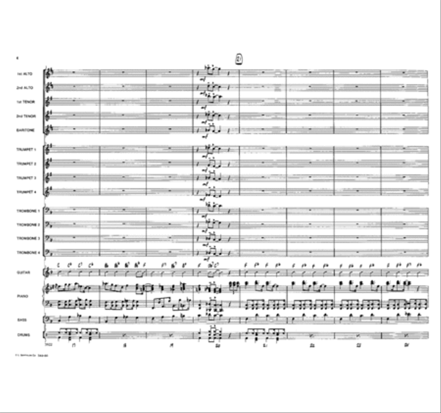 Beale Street Boogie Jazz Ensemble scores gallery preview page 4