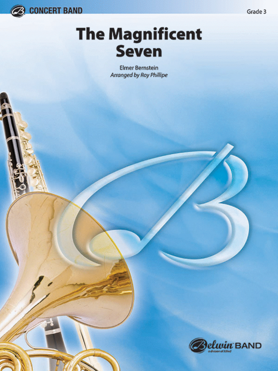 The Magnificent Seven Concert Band scores gallery preview page 1