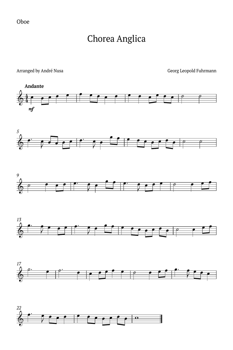 Chorea Anglica Chamber Music scores gallery preview page 3