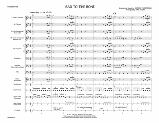 Bad to the Bone: Score
