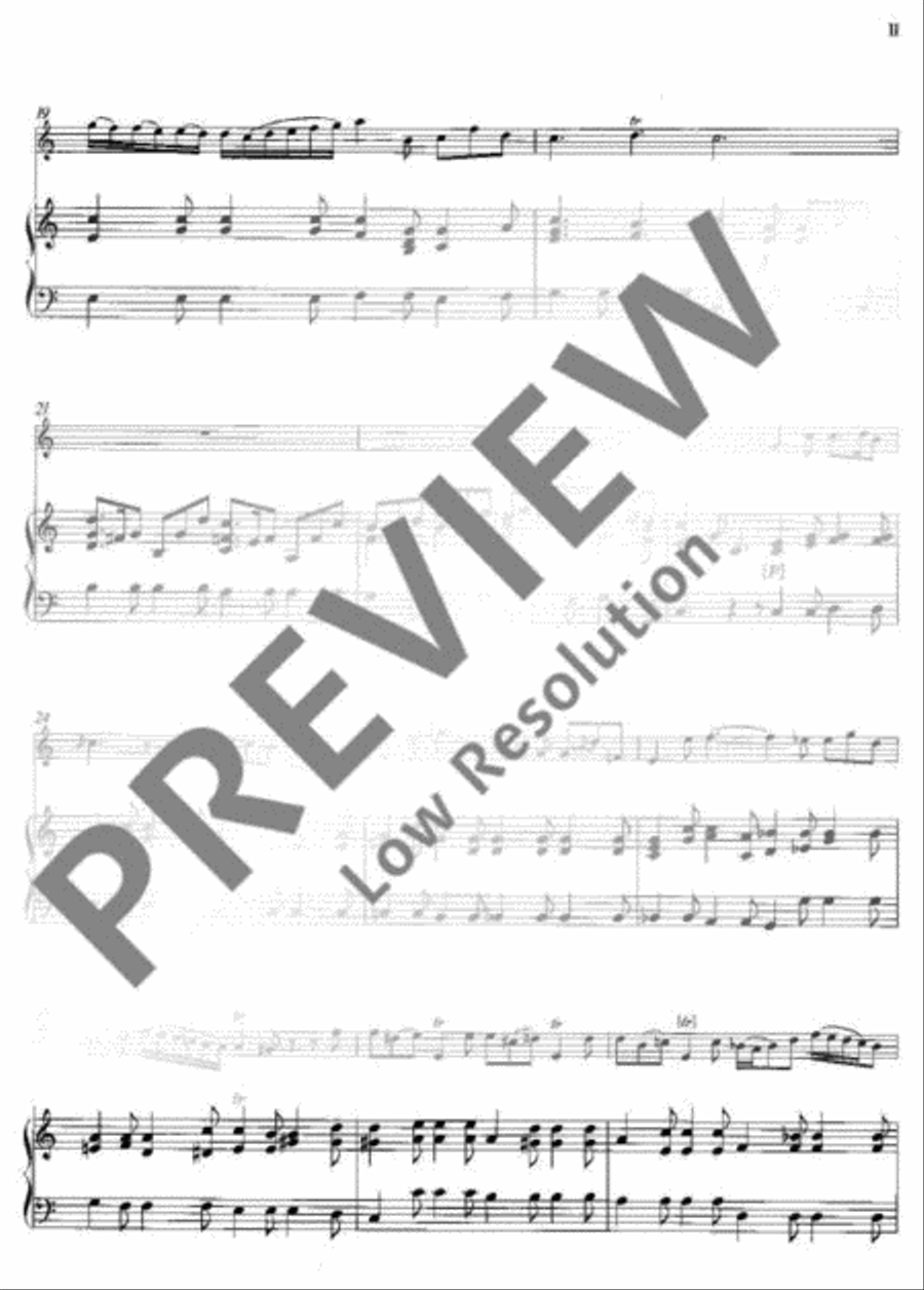 Concerto F major Soprano Recorder scores gallery preview page 14