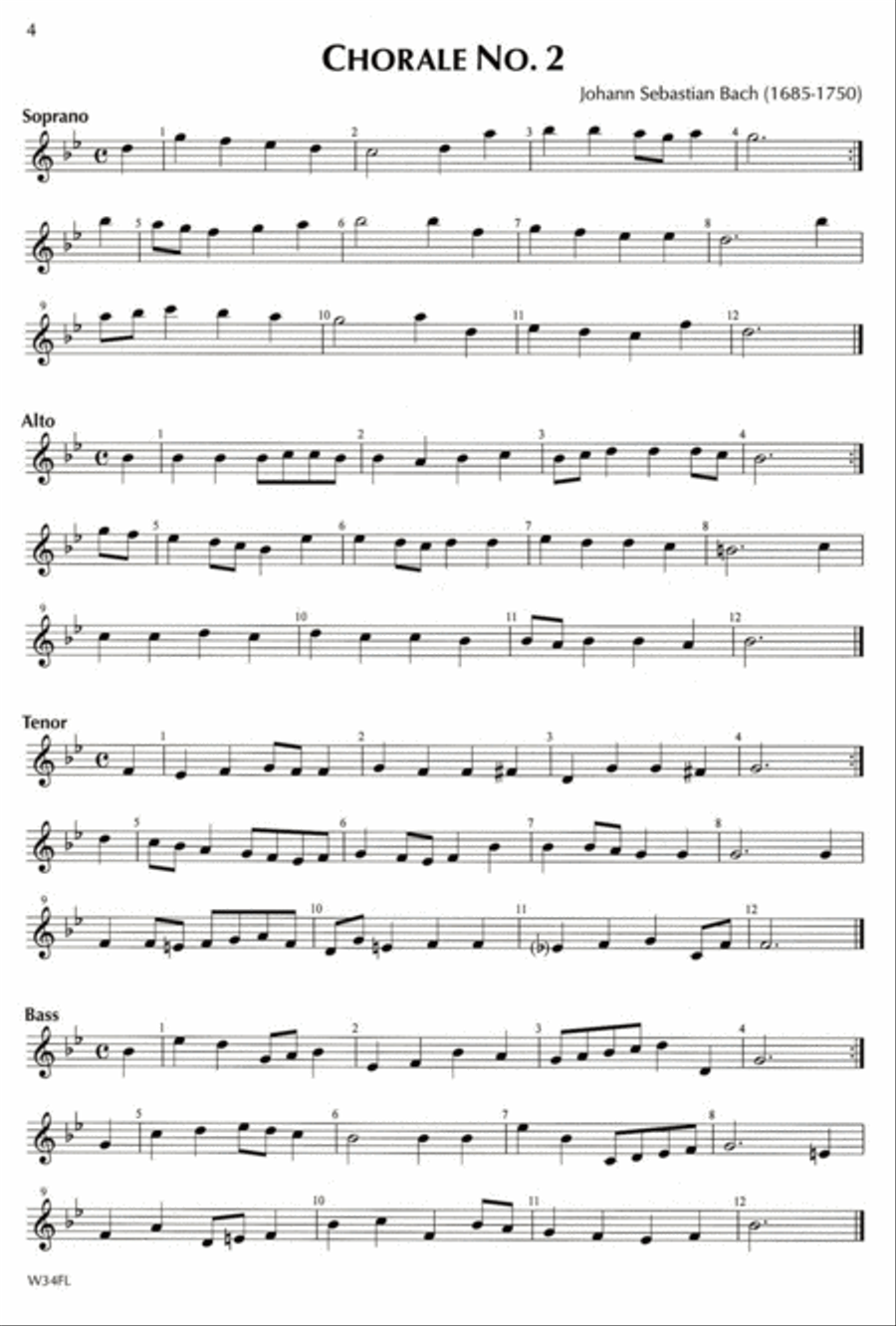 Bach and Before For Band - Flute Flute scores gallery preview page 2