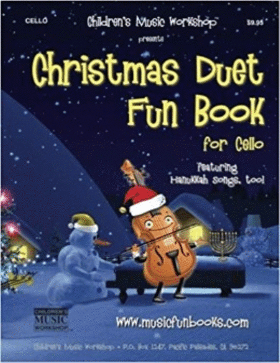 Christmas Duet Fun Book for Cello String Duet scores gallery preview page 1