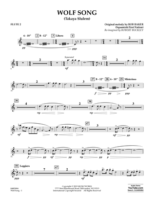 Wolf Song (Takaya Slulem) - Flute 2