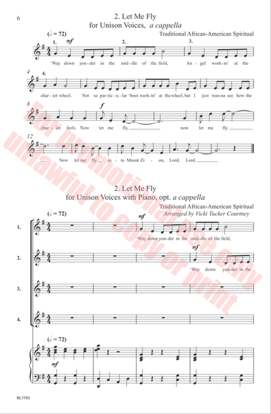 Round and Round: A Collection of Rounds for Emerging Choirs Choir scores gallery preview page 7