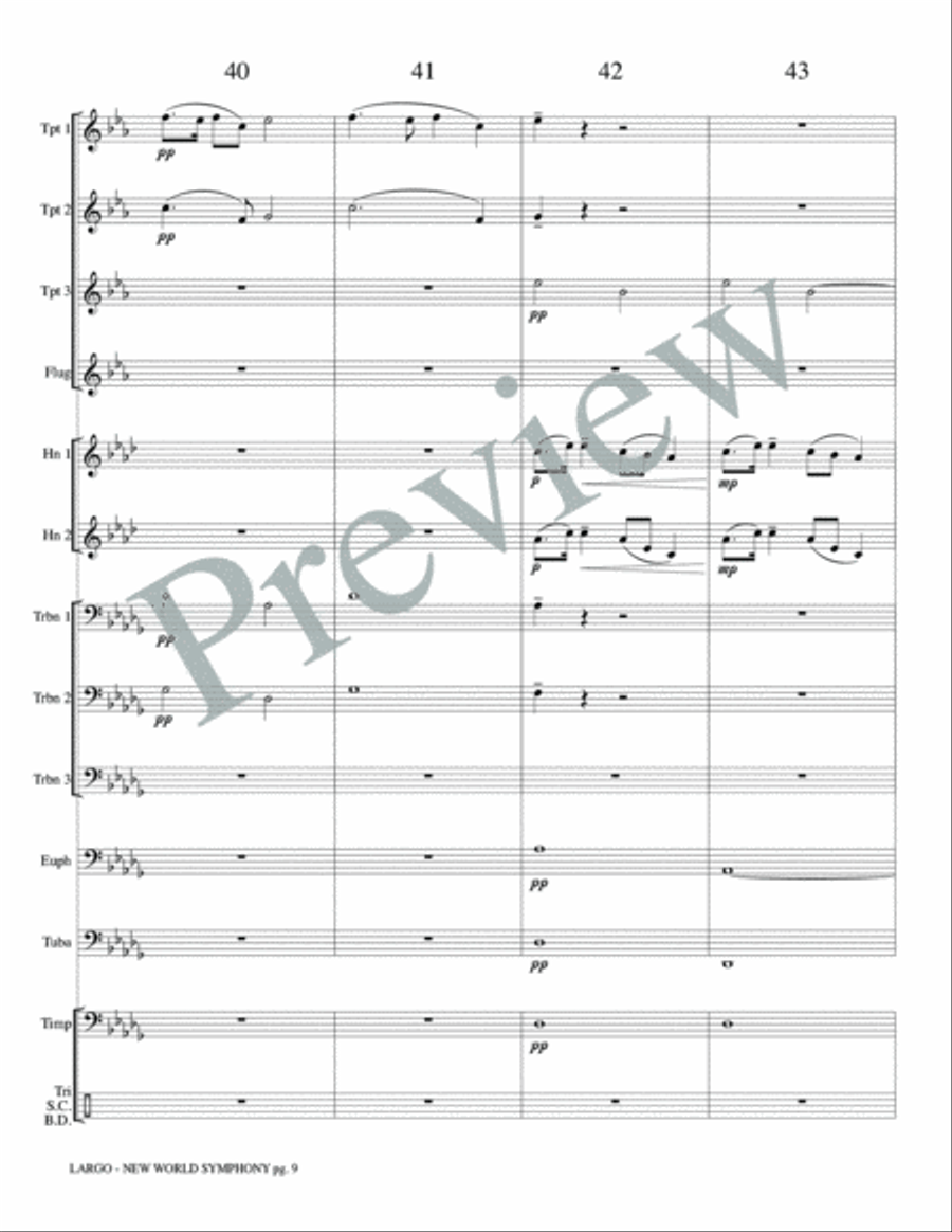 Largo Small Ensemble scores gallery preview page 11