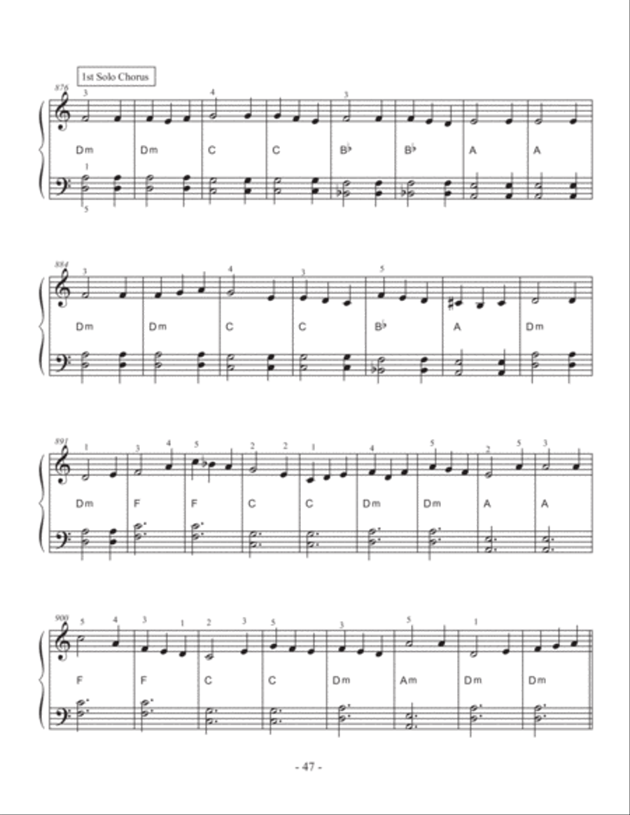 What Child is This, very easy piano Easy Piano scores gallery preview page 2